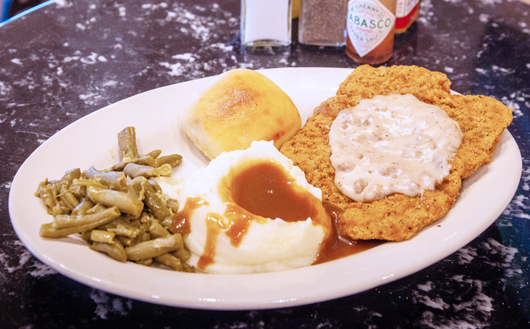 COUNTRY FRIED STEAK PLATE